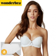 wonderbra WSWBR7G02S 女士无肩带蕾丝内衣（送内裤） *3件