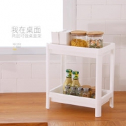 BNBS/百纳邦首 塑料置物架 二层（不带挂篮） 14.9包邮