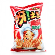 限上海广东四川：Orion 好丽友 休闲零食 呀!土豆番茄酱味70g/袋