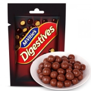 Mcvities 麦维他 巧粒脆 黑巧克力消化饼干 80g *10件