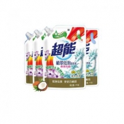 超能 洗衣液1kg*4袋鲜艳亮丽薰衣草馨香