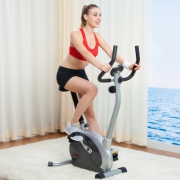 SUNNY HEALTH&FITNESS 家用坐式皮带静音磁控车 LCD液晶电子表 8段阻力调节
