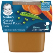 Gerber 嘉宝 混合蔬菜泥 2段 113g *2 *11件 +凑单品