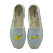 SOLUDOS Banana Embr Pltfm女士休闲鞋