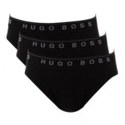 京东PLUS会员：HUGO BOSS 50236731 男士纯棉内裤 3条装