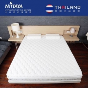 天猫国际：0点年货节，Nittaya 泰国进口 25CM厚乳胶弹簧一体床垫 1.5~1.8米 送乳胶对枕