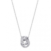 SWAROVSKI 施华洛世奇 环环相扣 项链 双色可选