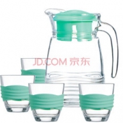 Luminarc 乐美雅 L6798 L5534 海岸线钢化玻璃水具五件套49.9元（可满199-100）