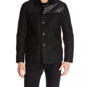 大码福利！Kenneth Cole New York羊毛混纺男夹克
