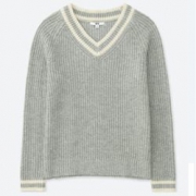 24日0点！UNIQLO 优衣库 406078 女士混纺针织衫    99元包邮