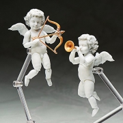 FIGMA 桌上美术馆系列 天使像 ABS&PVC制 涂装完成可动手办