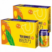 悦动力 果味饮料清爽橙味汽水330ml*24罐