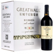 Great Wall 长城 特选9年橡木桶 解百纳干红葡萄酒 750ml*6瓶 *2件