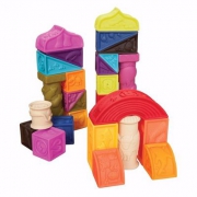 亚马逊中国：B.Toys 浮雕字母软积木
