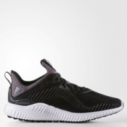 年货节预告！adidas 阿迪达斯 跑步 男大童 儿童鞋 1号黑色 BB7095