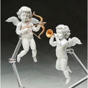 FIGMA 桌上美术馆系列 天使像 ABS&PVC制 涂装完成可动手办