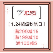 促销活动：京东年货节 1.24超级秒杀日