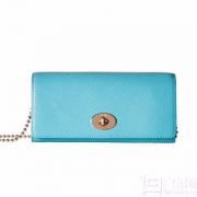 6PM：COACH 蔻驰 女士真皮单肩包 2色 新低2.8折$74.99