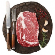 天猫商城：绝世 澳洲 原肉整切牛排套餐 1480g共10块 送煎锅、刀叉2对