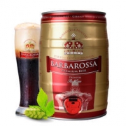 德国进口 Barbarossa 凯尔特人 红啤酒 5L