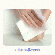 安慕斯 Anmous 婴儿手口专用棉柔巾干湿两用100抽6包