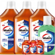 威露士 滴露 杀菌消毒液套装 消毒液1L*3+60ml*3+除菌液 330ml