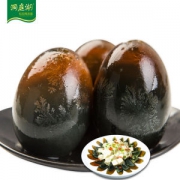 洞庭湖皮蛋 无铅溏心松花皮蛋 20枚 共1000g