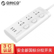 ORICO 奥睿科 USB插座 3排位3USB