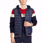 RALPH LAUREN美国官网：拉夫劳伦 男士750蓬连帽羽绒马甲 新低$52.19（$86.99 额外6折）