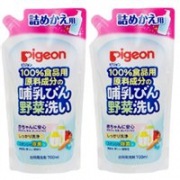 贝亲 奶瓶果蔬清洗剂补充装 700ml*2