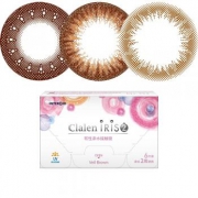 Clalen茵洛 iRiS2双周抛彩色隐形眼镜6片装