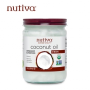 优缇 Nutiva Inc 有机初榨椰子油 414ml 可食用 护肤 护发