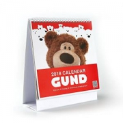 GUND 2018年定制款台历 内含4张GUND品牌专属优惠码 限量发售
