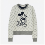 UNIQLO优衣库 MICKEY STANDS圆领针织衫