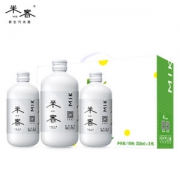 风靡魔都 米客 自然原味 低度糯米酒 6度 350ml*3 礼盒装