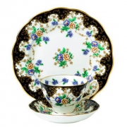 Royal Albert 茶碟&盘子&茶杯 茶具三件套