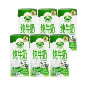 爱氏晨曦 全脂纯牛奶200ml*24盒整箱