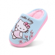 hello kitty  女童卡通保暖拖鞋