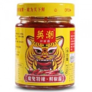 英潮 魔鬼特辣 鲜椒酱 210g *10件