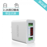 艾苏恩 2.2A双口充电头