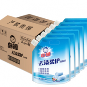 限地区！白猫去渍柔护洗衣液2kg袋装*6（整箱）