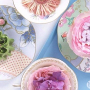 亚马逊海外购：国内￥1840，Wedgwood 玮致活 花间舞蝶20厘米盘四件组 Prime会员免费直邮含税
