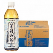 伊藤园 茉莉白茶无糖500ml*24瓶整箱