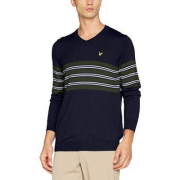 亚马逊海外购：Lyle & Scott 苏格兰金鹰 Ballater 男士羊毛混纺套头衫 L码 Prime会员凑单免费直邮含税