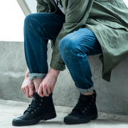 Palladium  Pampa Hi Cuff 男士帆布鞋