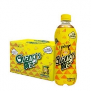 限地区：广氏 菠萝啤果味饮料 Q版 480ml*15瓶 整箱装