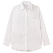 muji 女式 棉水洗 宽版衬衫 初上市298