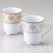 亚马逊海外购：Narumi 鸣海 陶瓷金银对杯 Prime会员凑单免费直邮含税