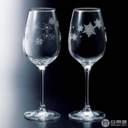 亚马逊海外购：Narumi 鸣海 雪花&星星 红酒高脚玻璃对杯 Prime会员凑单直邮含税