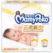 MamyPoko 妈咪宝贝 云柔干爽系列 婴儿纸尿裤 S号 112片